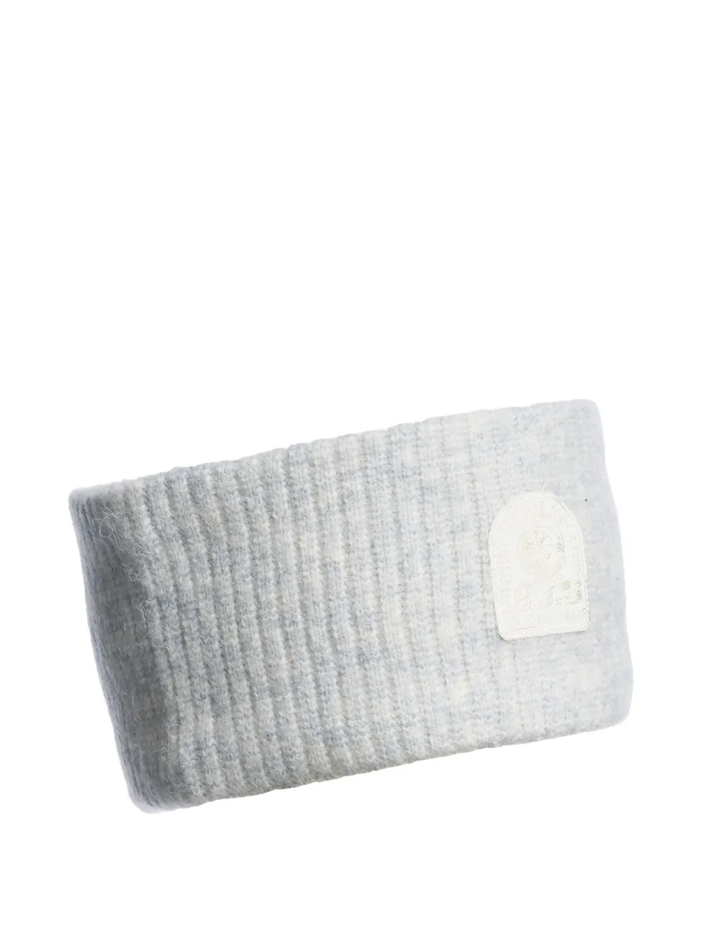 Parajumpers ribbed-knit logo headband | Grey | Image 1