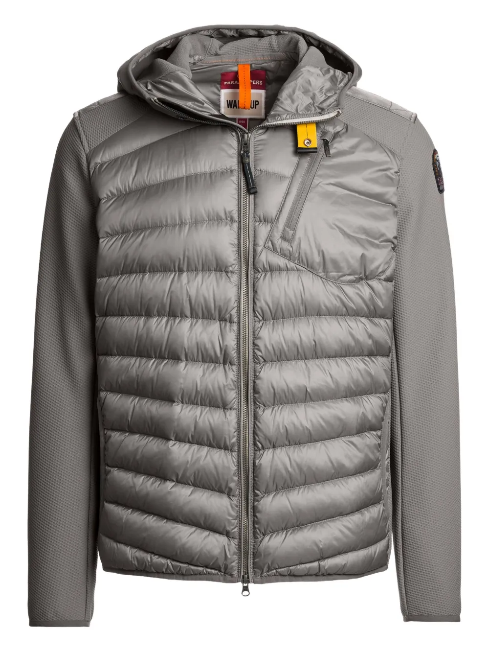 Parajumpers Nolan quilted hooded jacket | Grey | Image 1