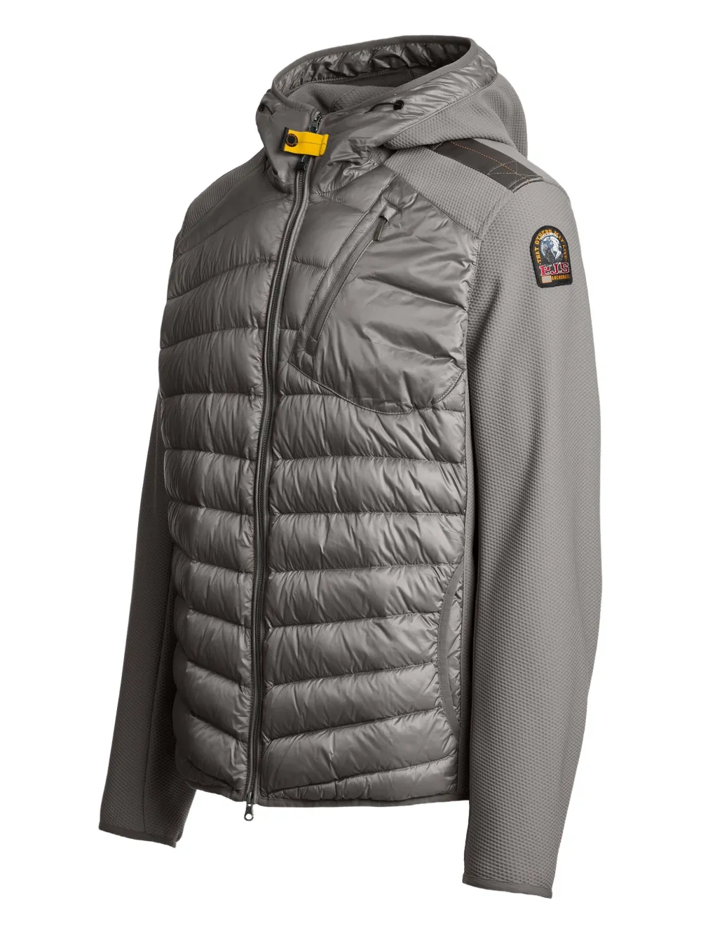 Parajumpers Nolan Quilted Hooded Jacket In Gray