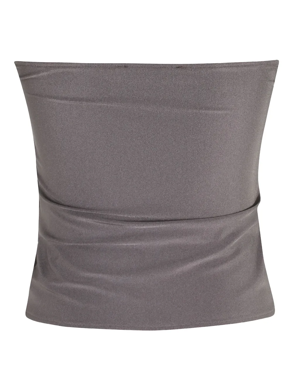 Coperni Strapless top met meerdere gesp Grijs