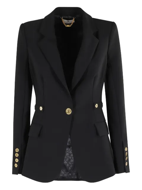 Elisabetta Franchi buckle button blazer