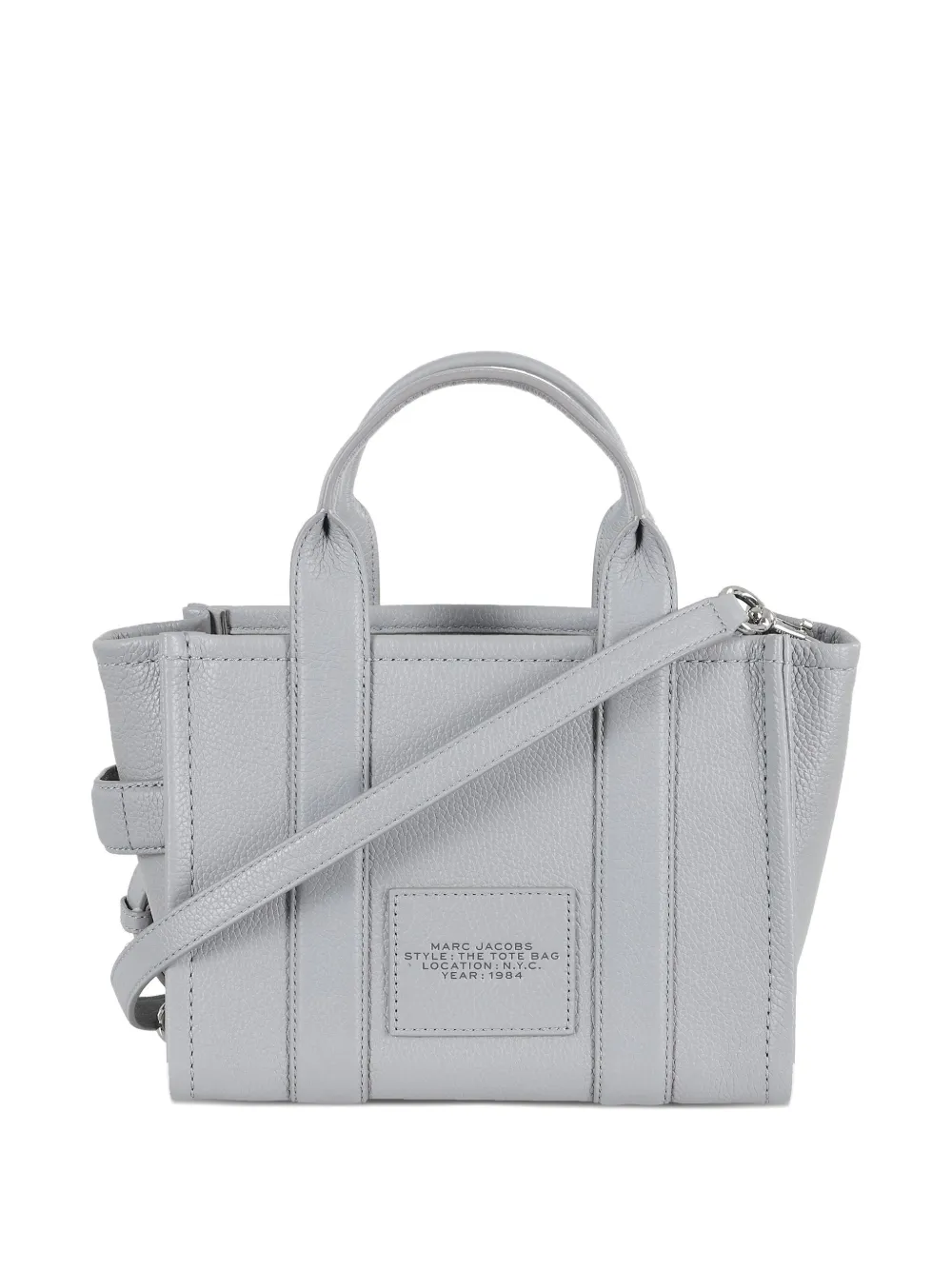 Marc Jacobs The Small Tote leren shopper - Grijs