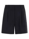 HERSKIND pleated tailored shorts - Blue
