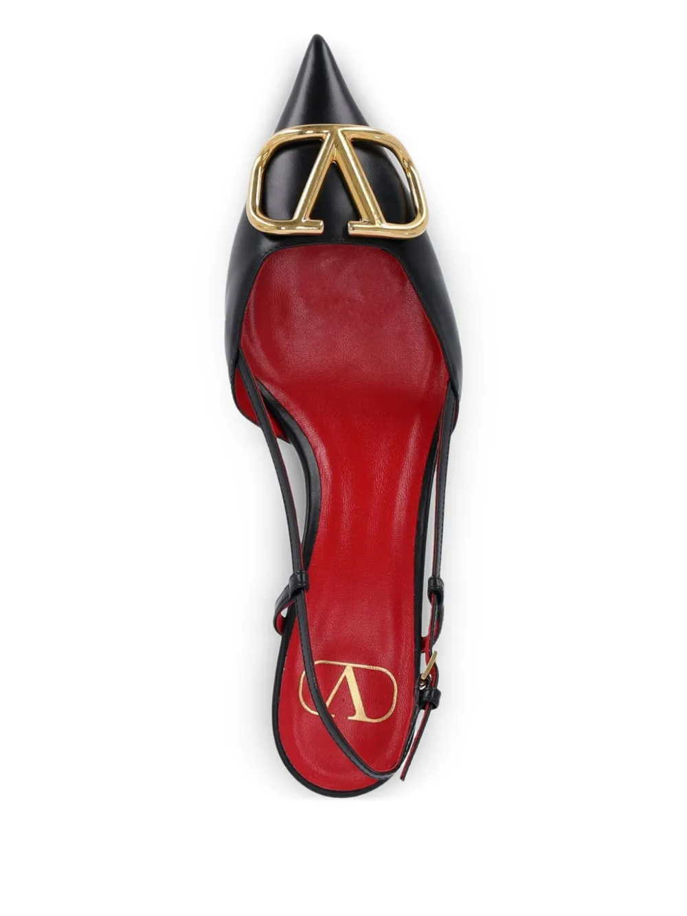 Valentino Garavani Vlogo signature slingback pumps Black