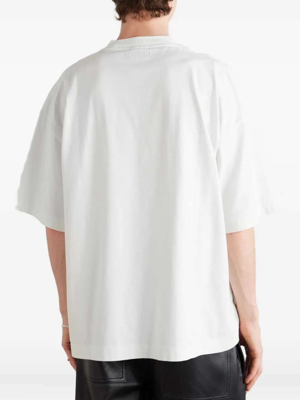 VETEMENTS T-shirt met grafische print Wit
