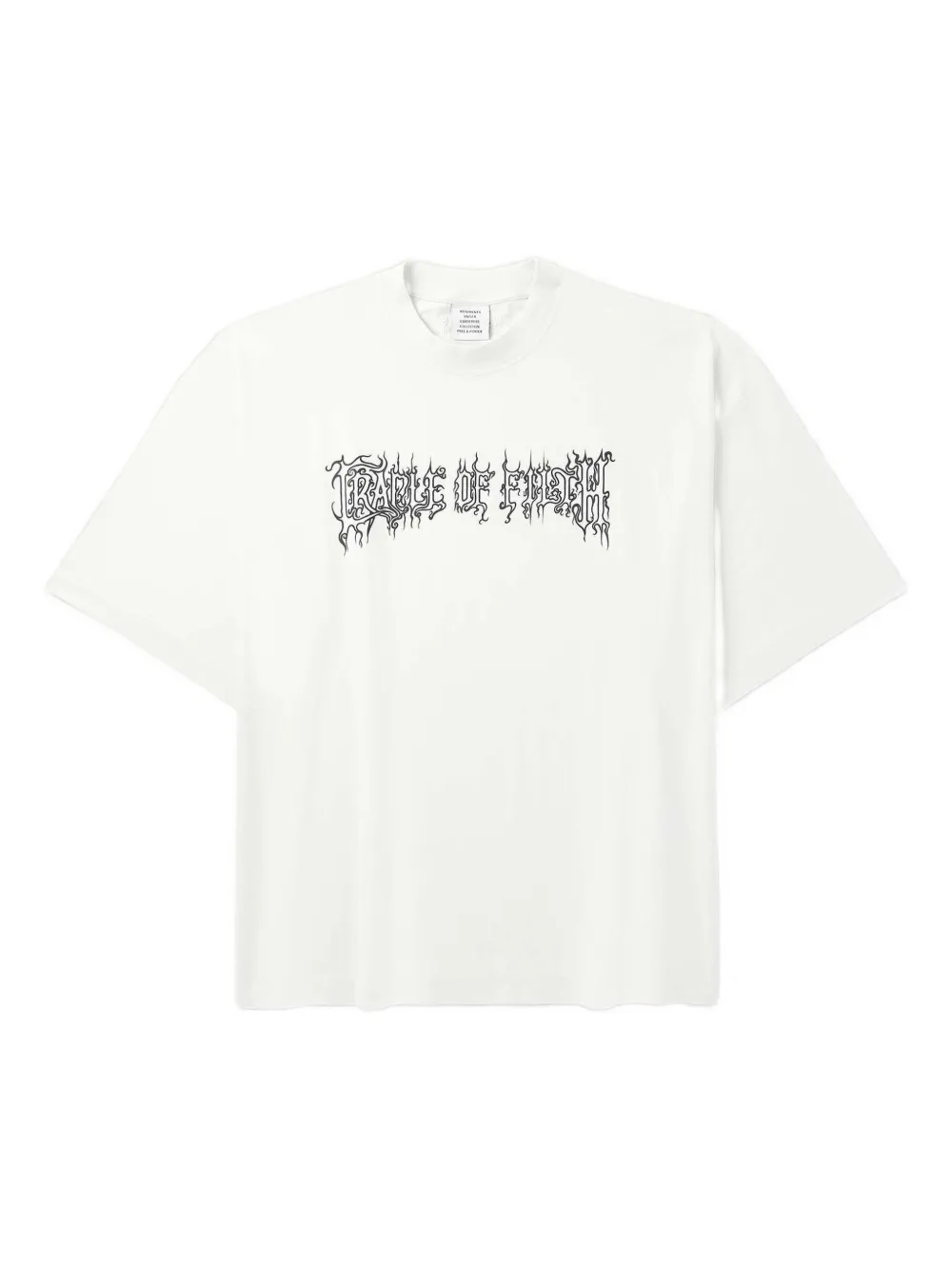 VETEMENTS playera con estampado gráfico | blanco | Image 1