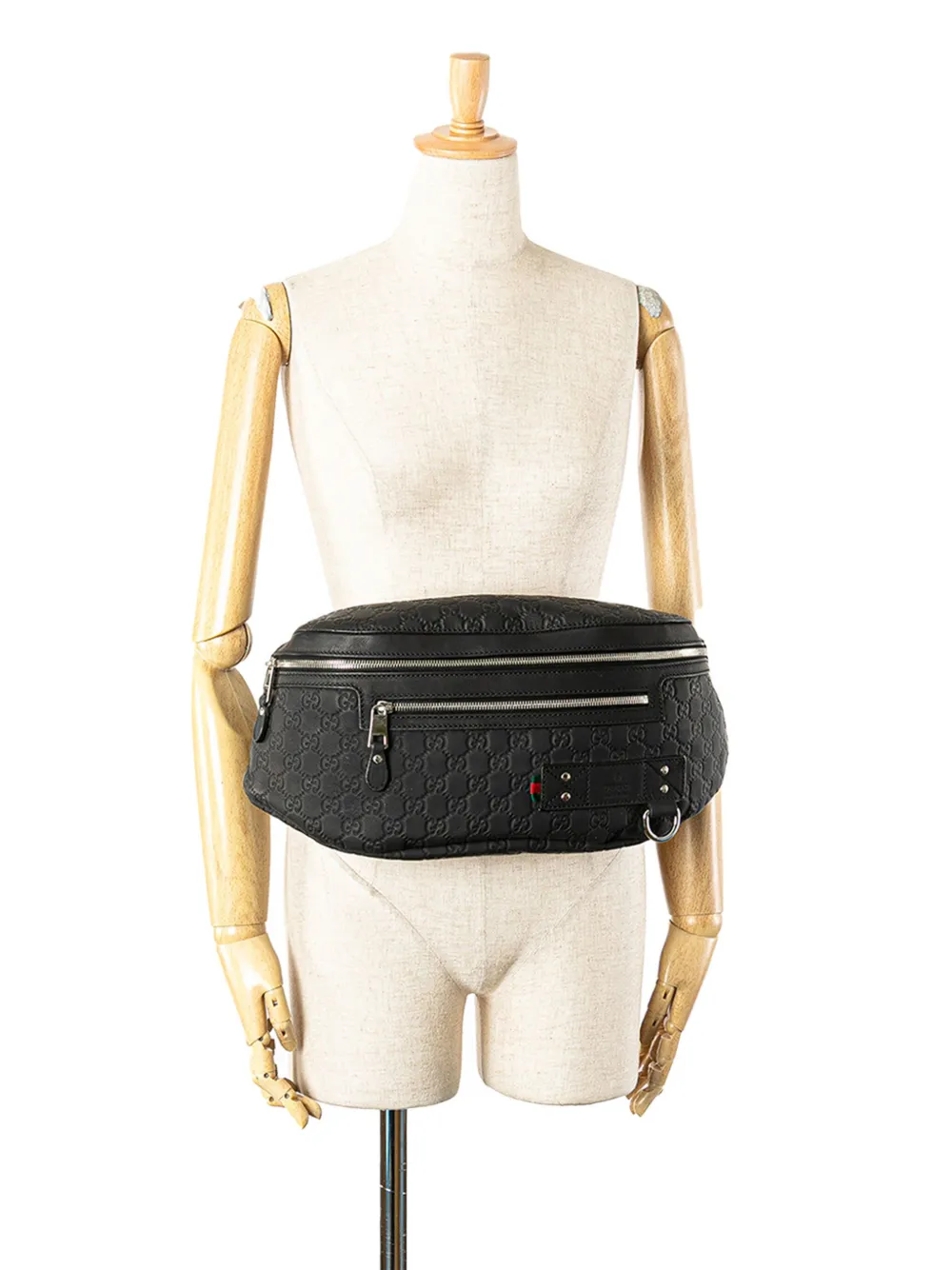 Gucci Pre-Owned 2000-2015 Guccissima Web belt bag | Pre-Owned | Image 2