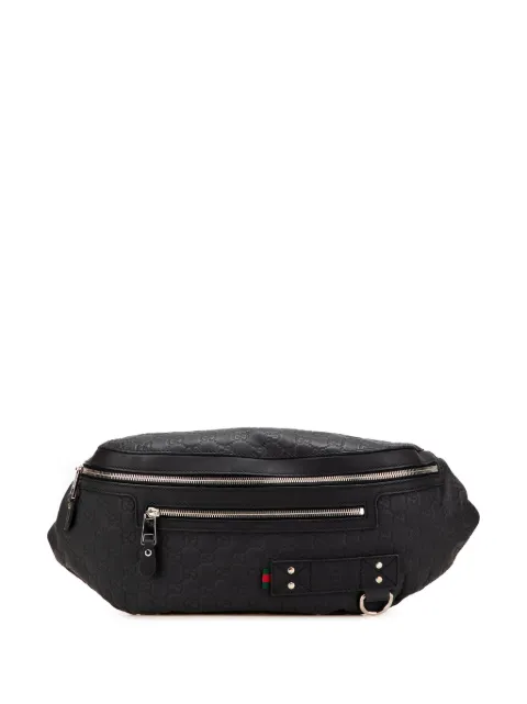 Gucci Pre-Owned 2000-2015 Guccissima Web belt bag