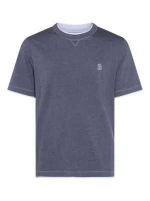 【美品】ブルネロクチネリ　Tシャツ　ホワイト　M〜L メンズ カジュアルTシャツ＆ポロシャツ | Brunello Cucinelli