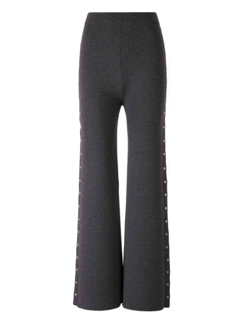 Jil Sander Broek met drukknopen Zwart