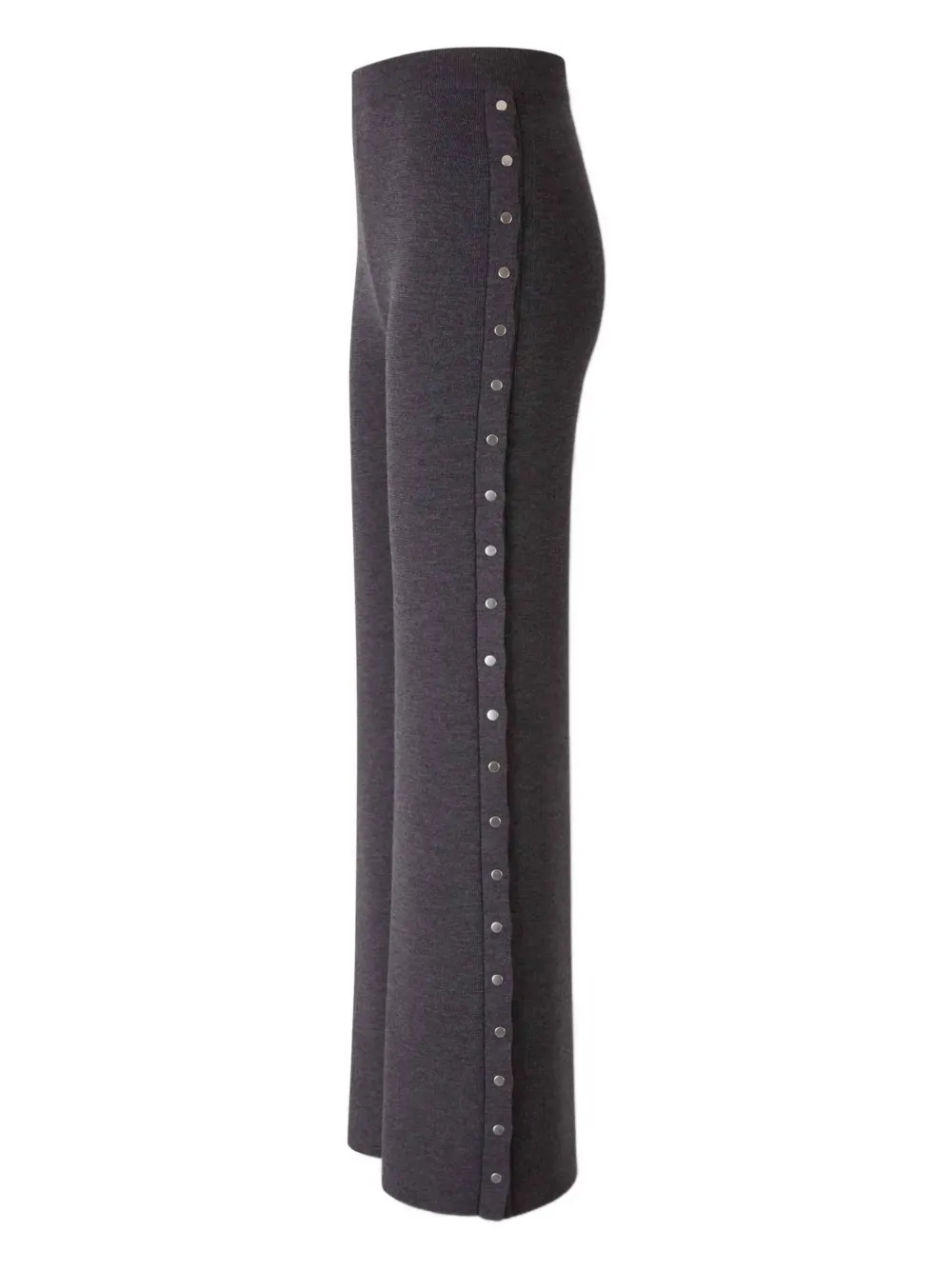 Jil Sander Broek met drukknopen Zwart