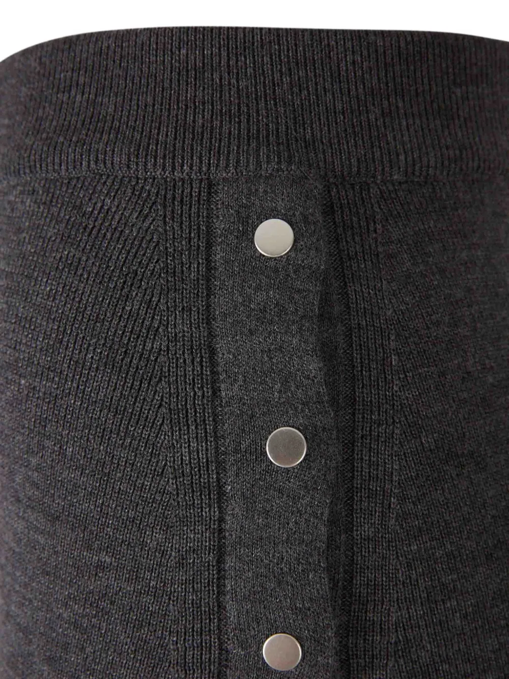 Jil Sander Broek met drukknopen Zwart
