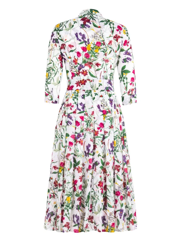 knee length dresses for ladies Maeve Pleated Midi Dress: Floral Midi Dress, Sundress, Plisse Dress, Blue  Midi, Green Midi, Summer Dress
