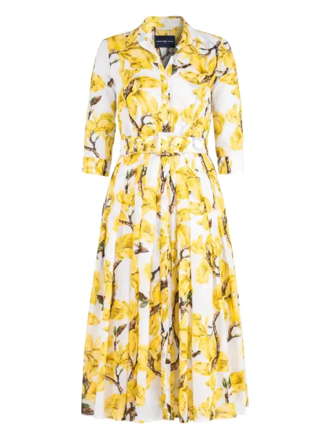 Samantha Sung Audres pleated midi dress