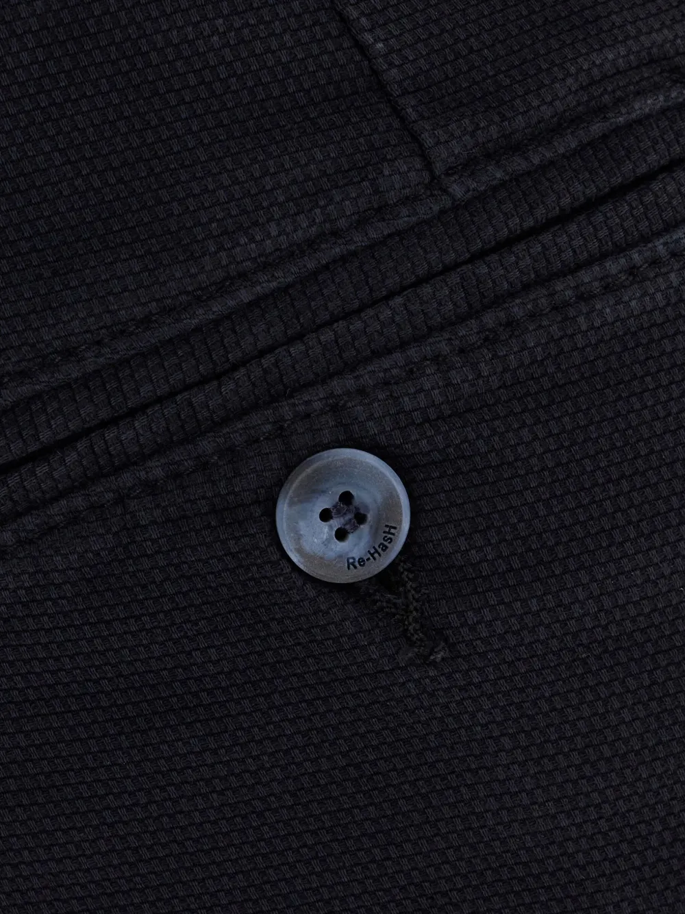 Re-hash Pleated Chinos In Black