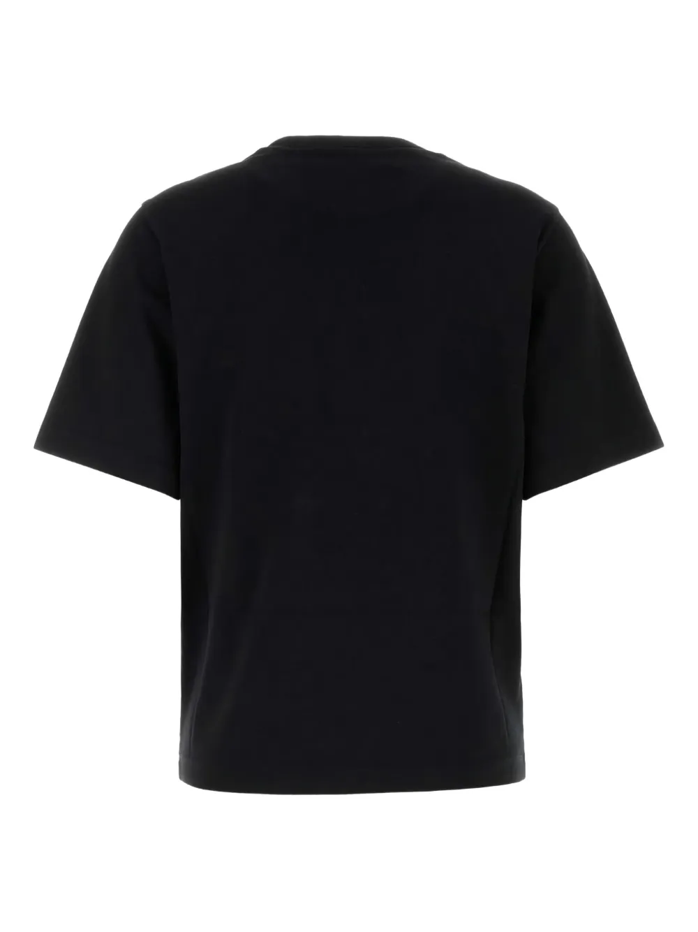 DSQUARED2 Katoenen T-shirt met geborduurd logo Zwart