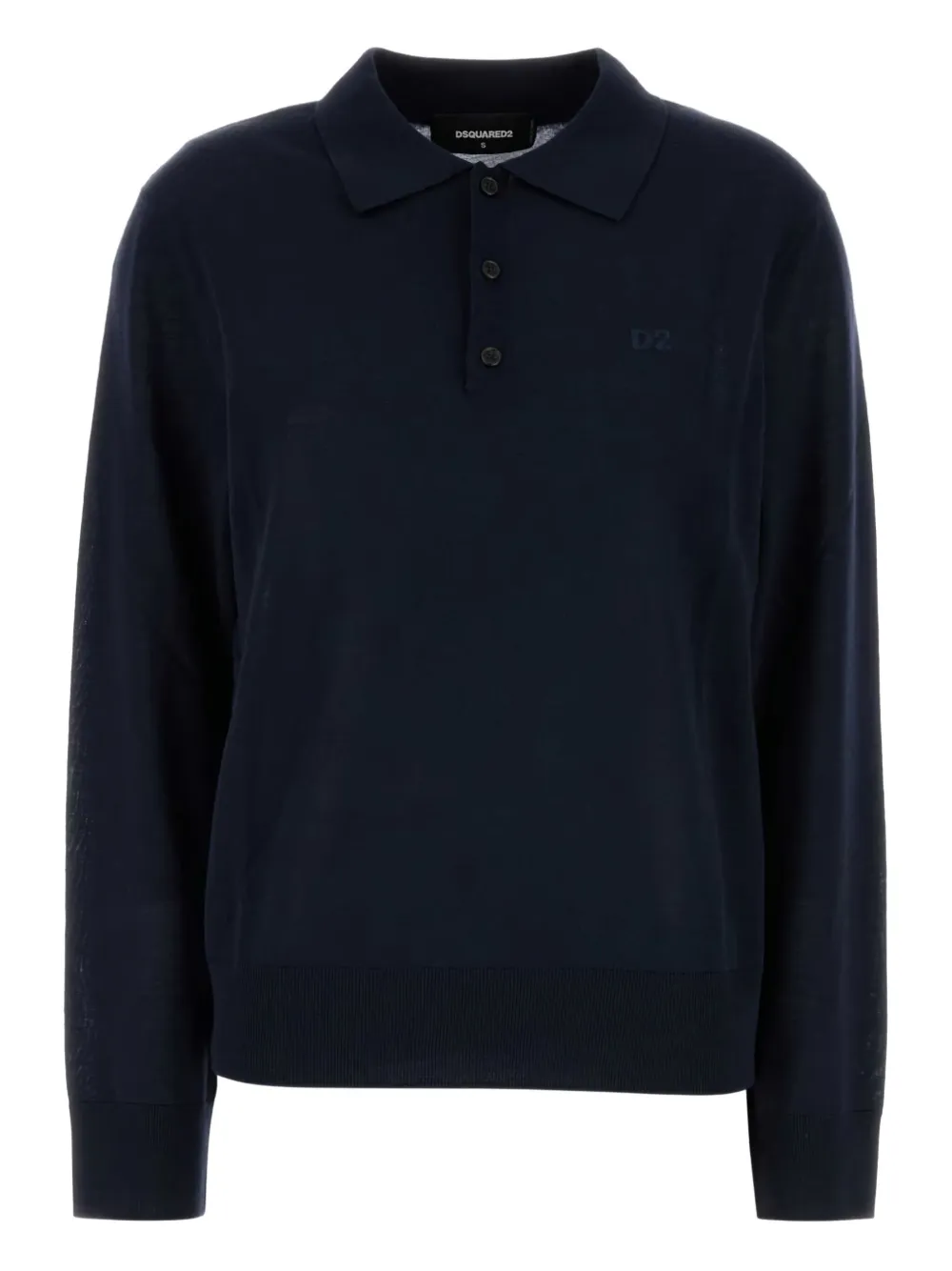 DSQUARED2 Poloshirt met geborduurd logo Blauw