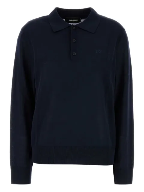 DSQUARED2 logo-embroidered polo shirt