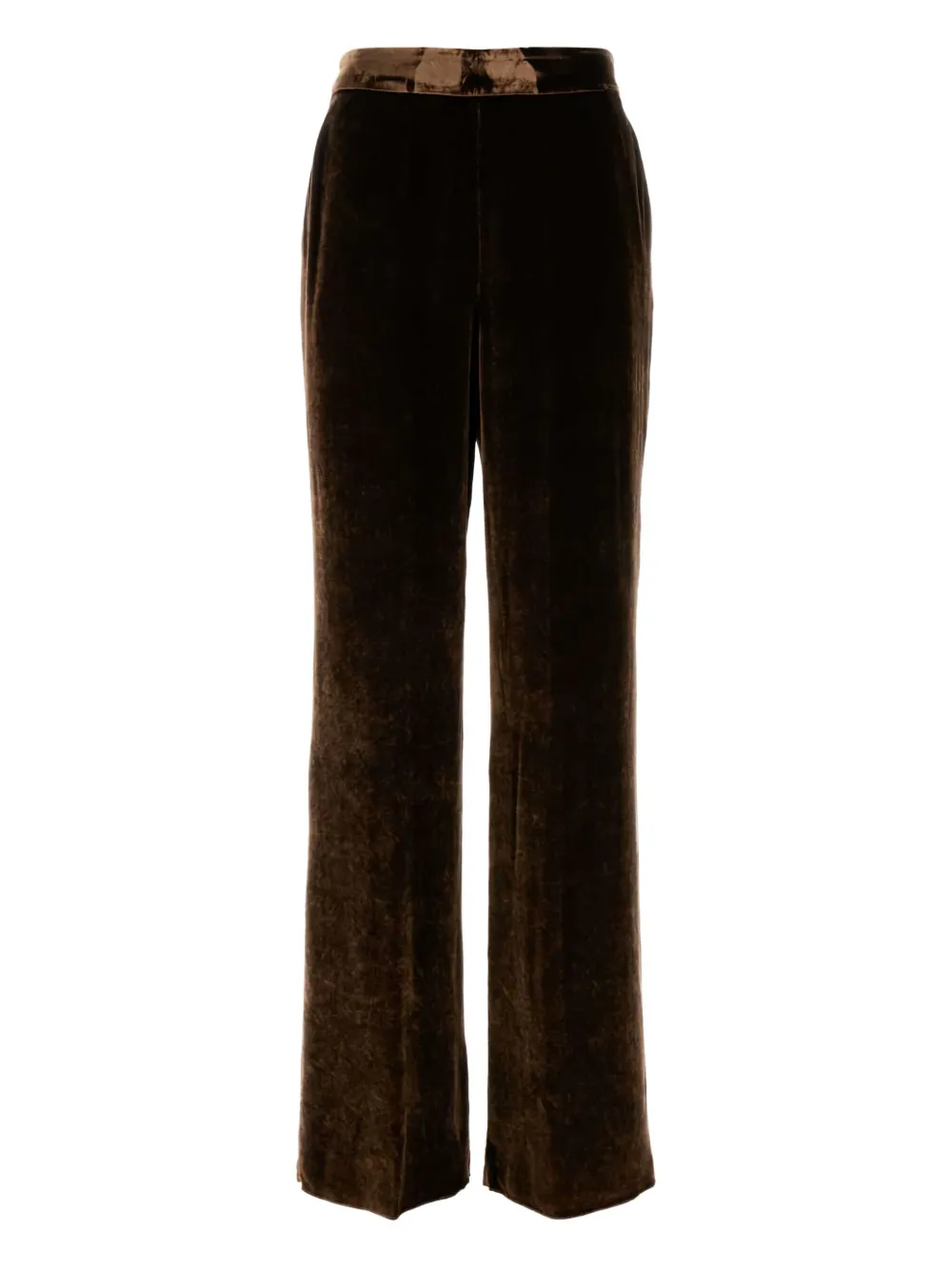 ETRO velvet trousers Bruin
