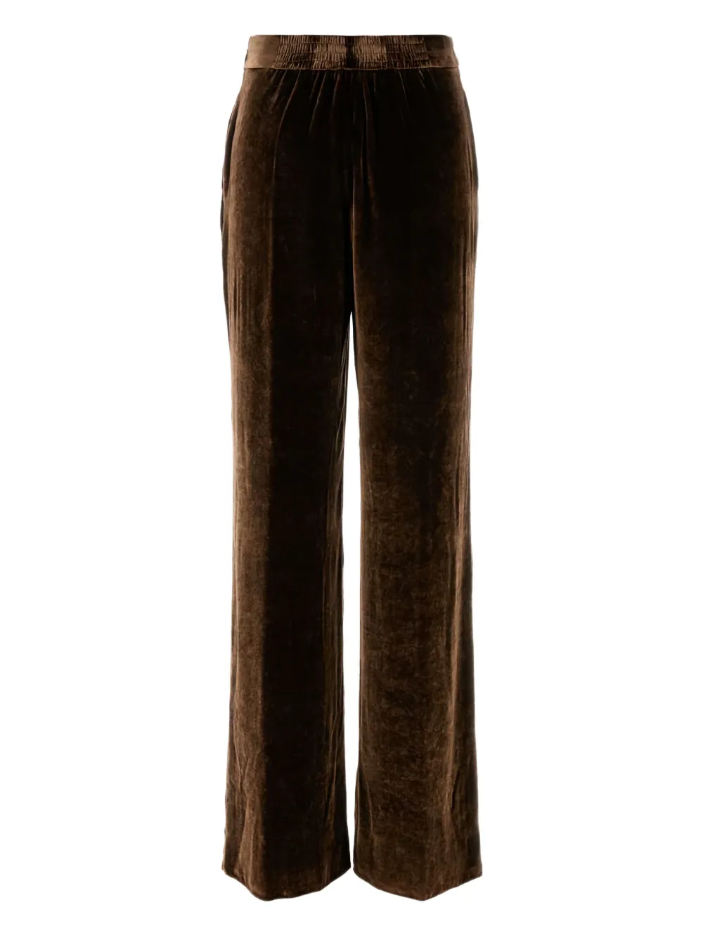 ETRO velvet trousers Bruin