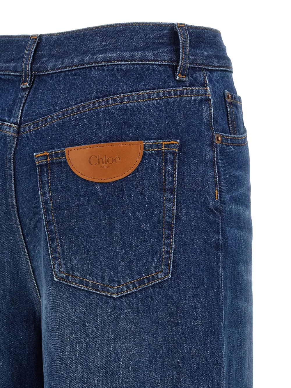 Chloé high-waist jeans Blauw