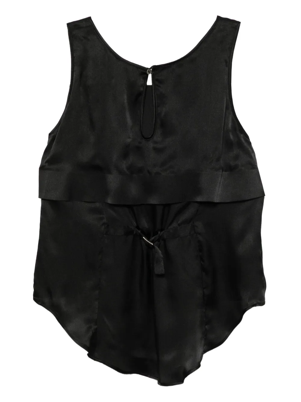 Undercover Zijden blouse - Zwart