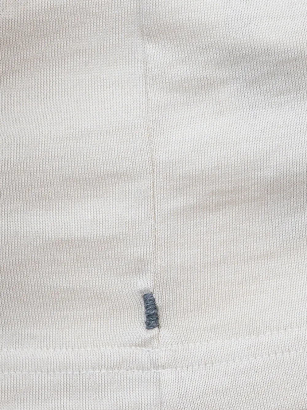 Eleventy ribbed-trim T-shirt Beige