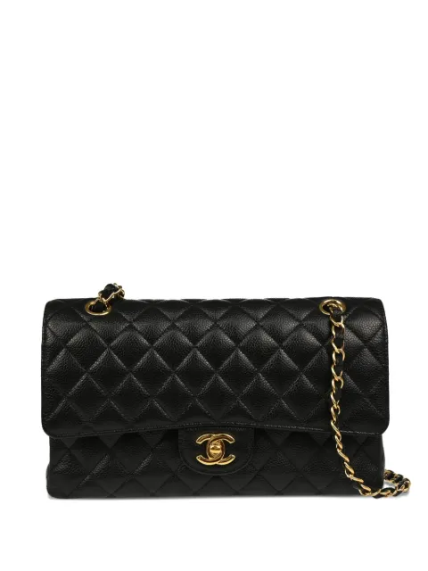 CHANEL Pre-Owned 2015 medium Double Flap quilted shoulder bag