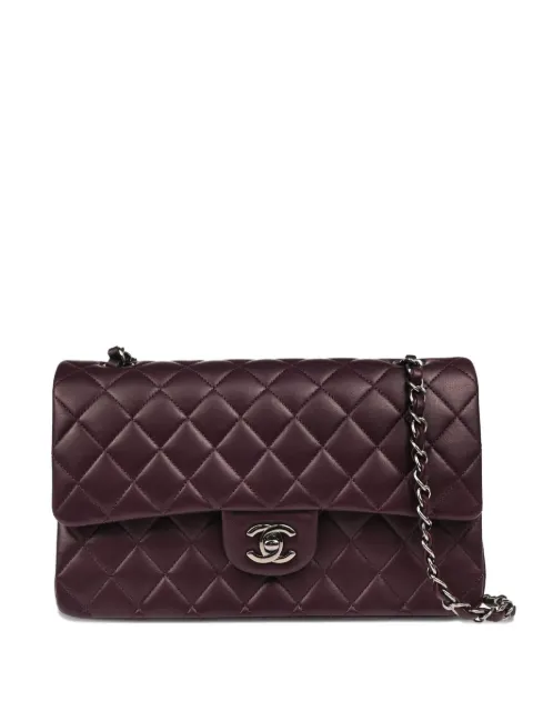 CHANEL Pre-Owned 2011 medium Classic Flap quilted lambskin shoulder bag 