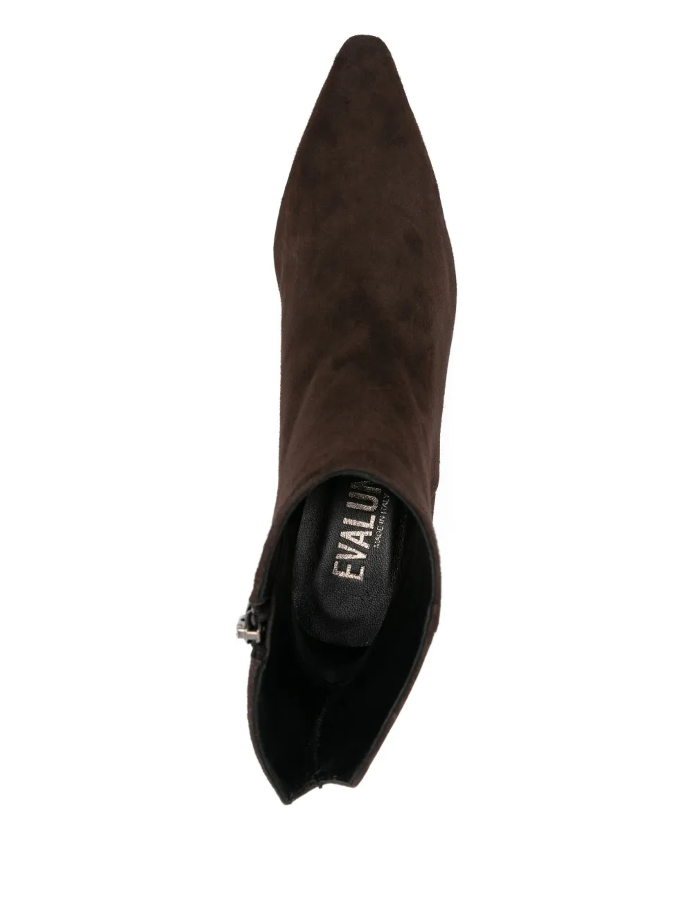 Evaluna 60mm Riverside pointed-toe ankle boots Brown