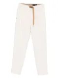 White Sand belted corduroy trousers - Neutrals