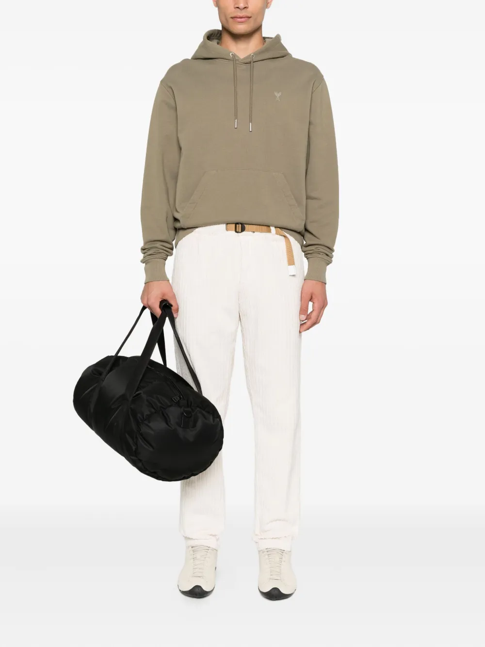 White Sand Ribfluwelen broek - Beige