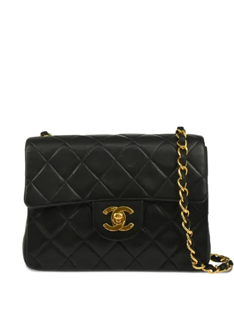 CHANEL Pre-Owned mini sac porté épaule Classic Flap (1997)
