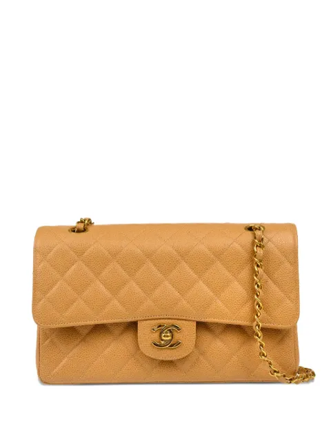 CHANEL Pre-Owned 1995 medium Double Flap leather shoulder bag
