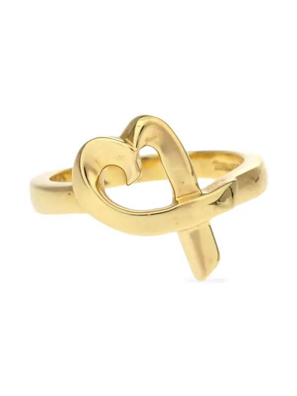 Tiffany Pre-Owned 18K Gold Heart Ring Gold FARFETCH ID - Main Image