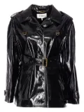 Chloé belted patent jacket - Black
