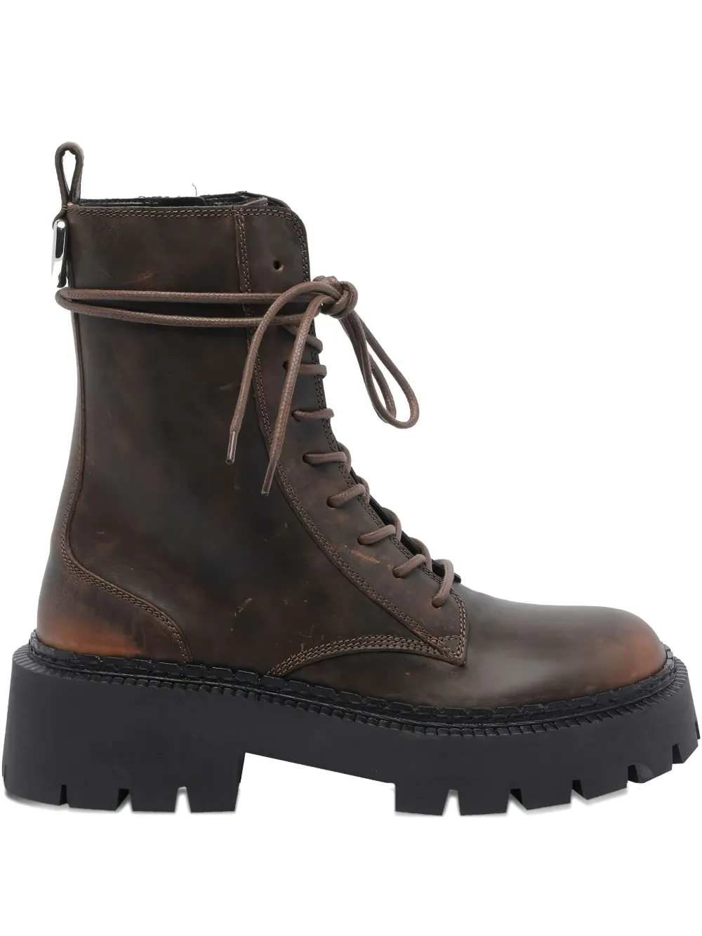 Vic Matie leather combat boots Bruin