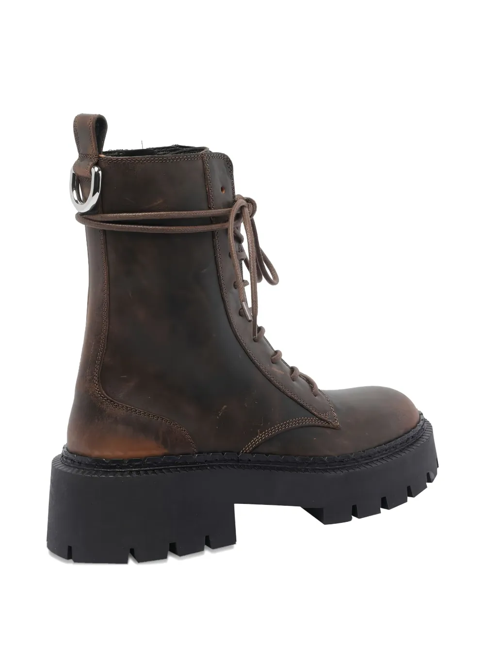 Vic Matie leather combat boots Bruin