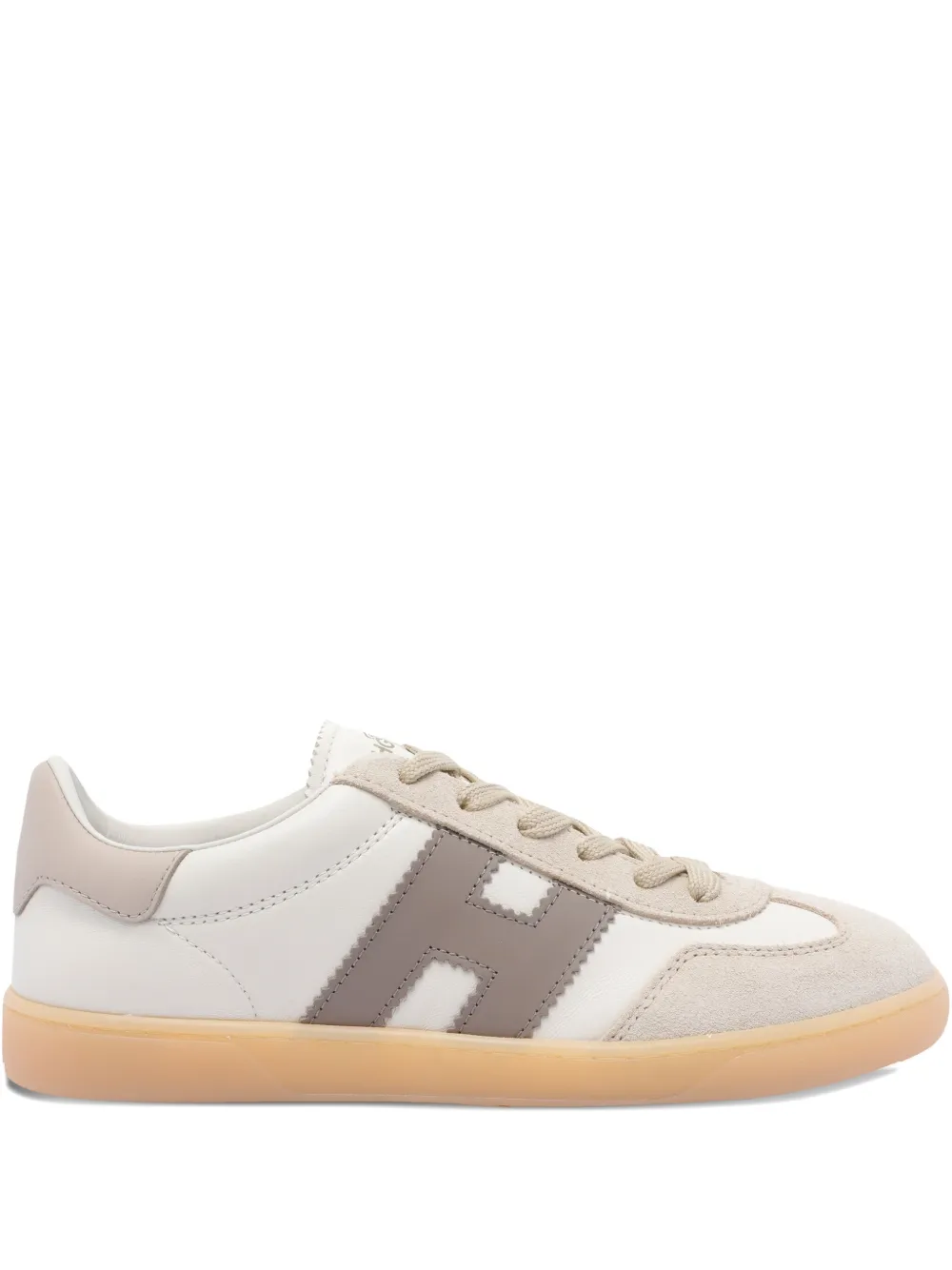 Hogan Cool leather sneakers Neutrals