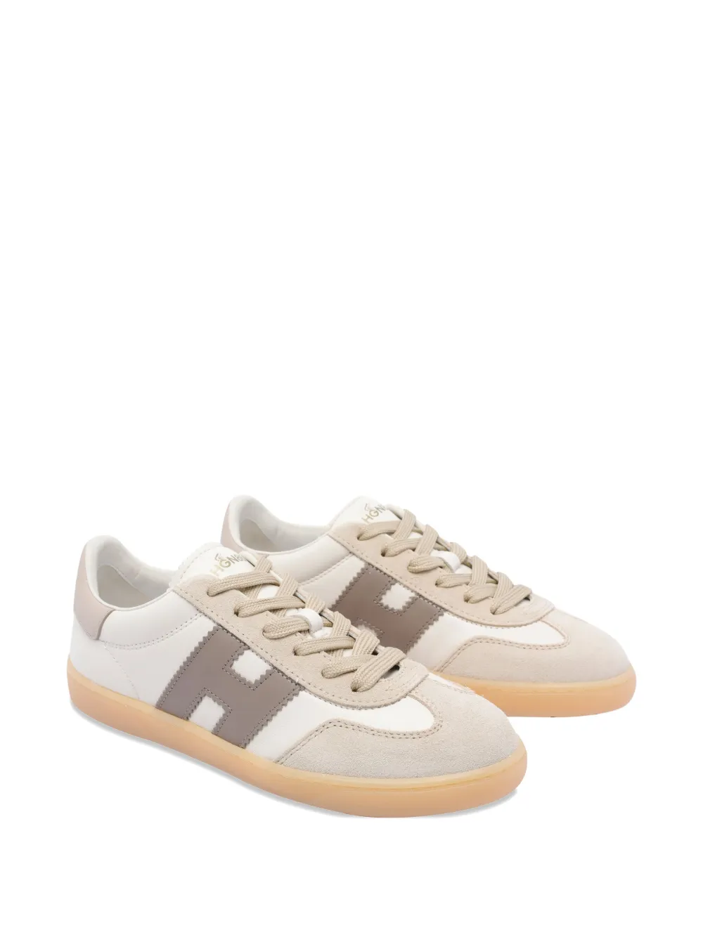 Hogan Cool leather sneakers Neutrals