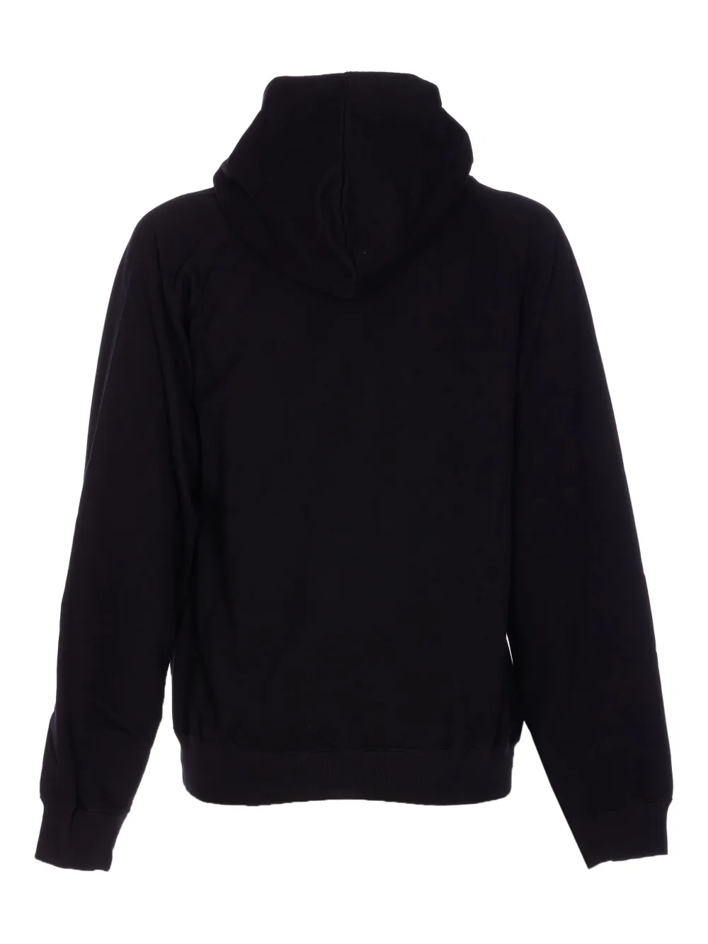 Alexander McQueen Hoodie met logoprint en buidelzak Zwart