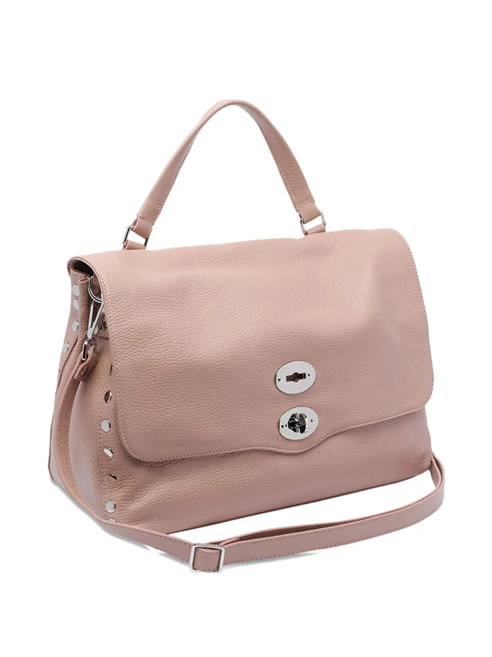 Zanellato Postina shopper met draaislot Roze