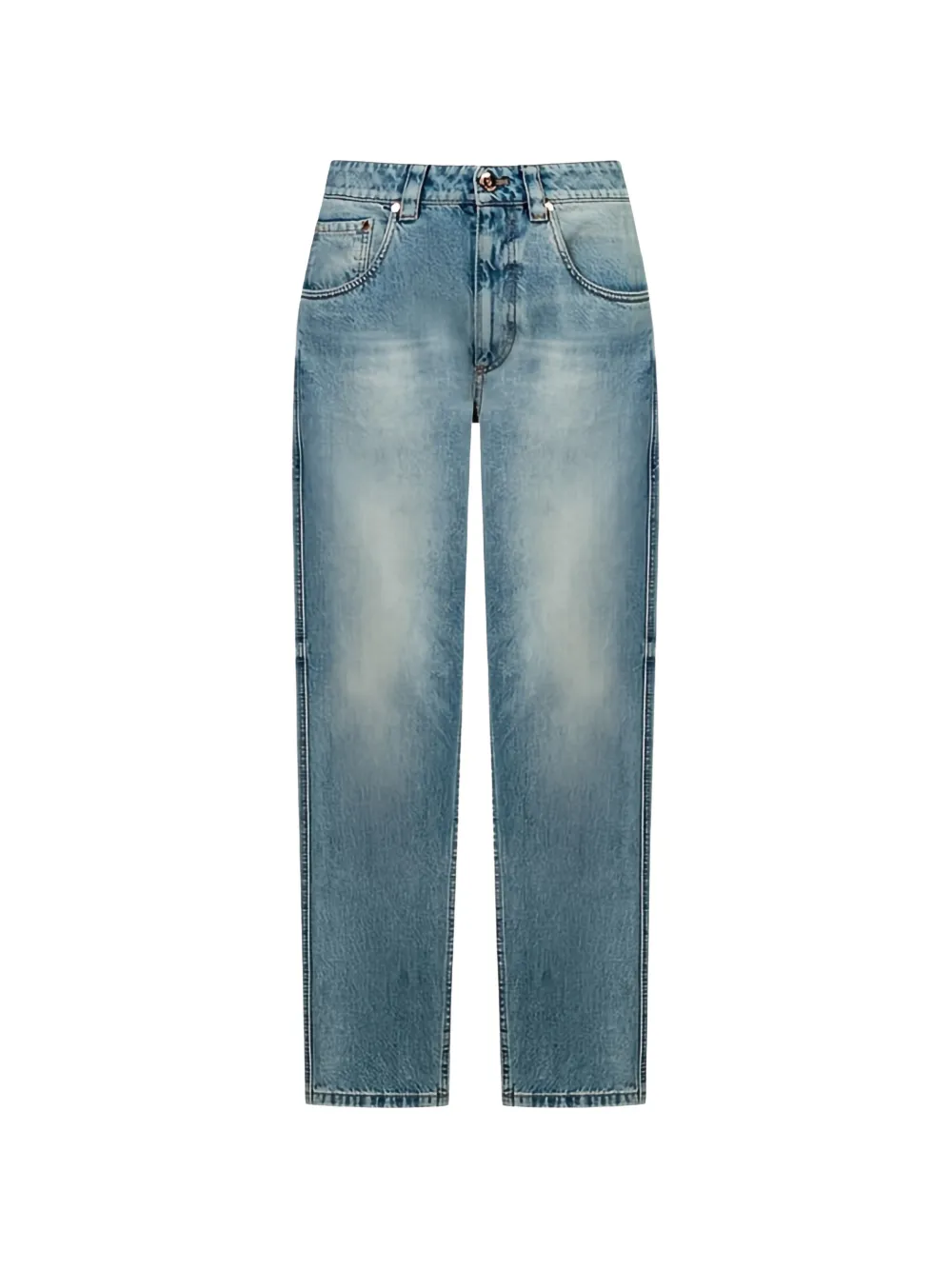 Brunello Cucinelli denim trousers - Blu