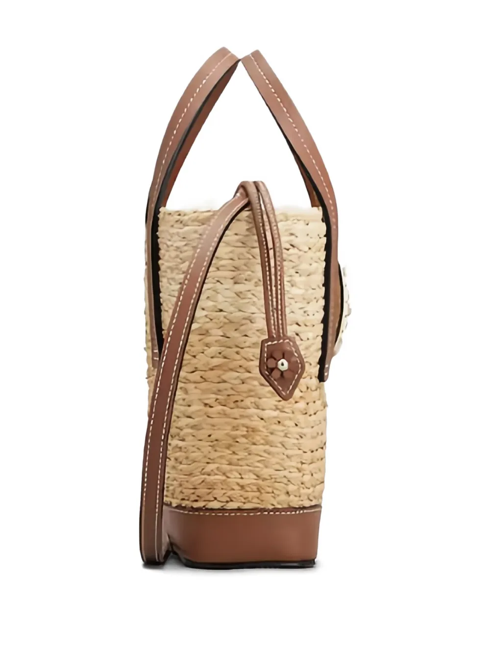 crystal-embellished bucket bag
