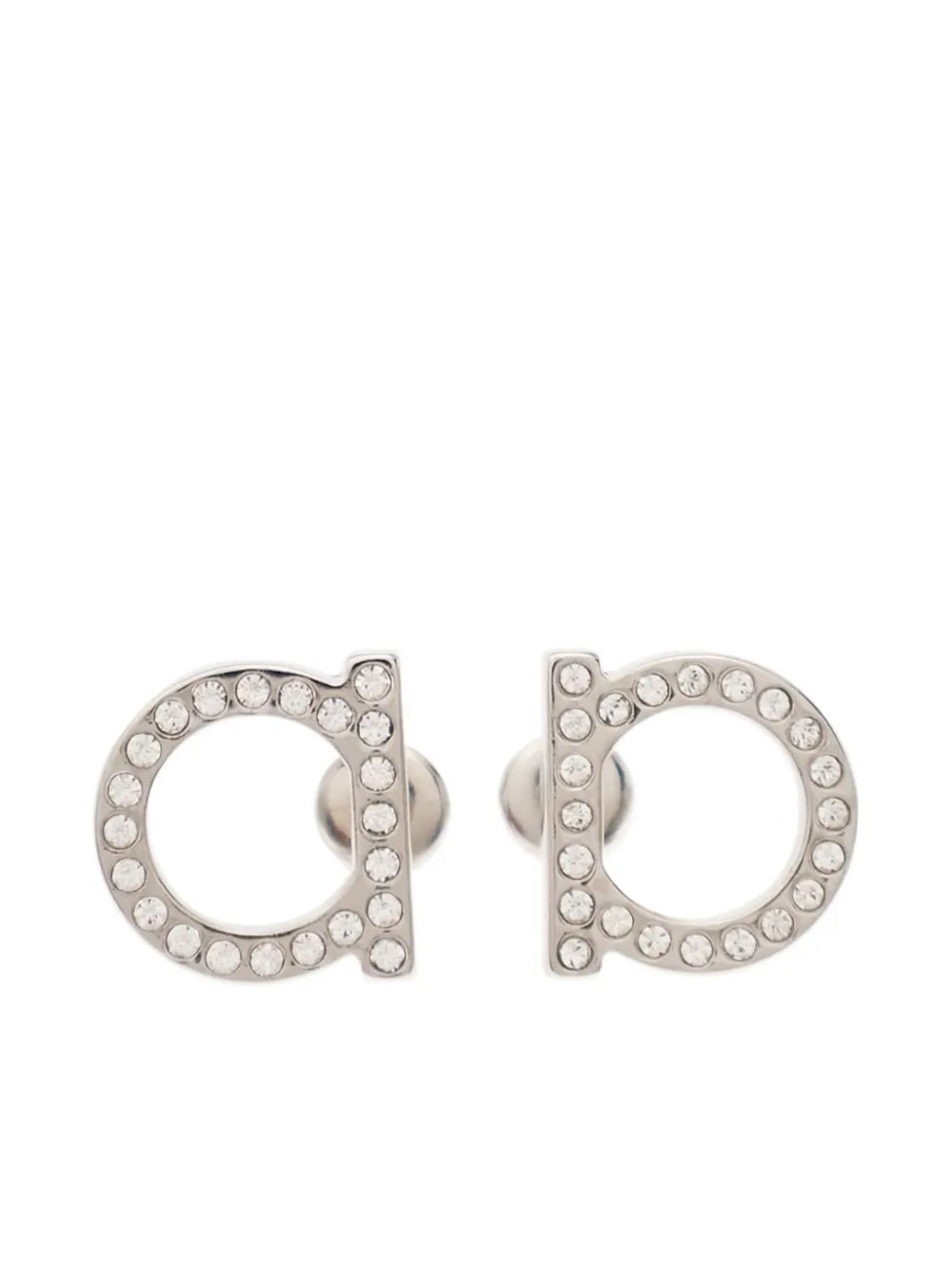 crystal-embellished earrings