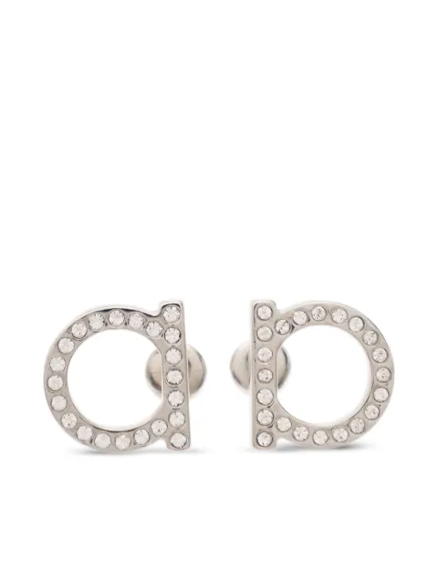Ferragamo crystal-embellished earrings