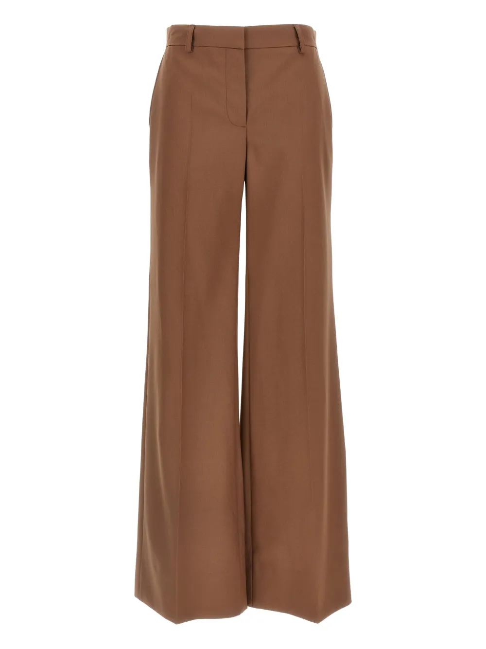 Stella McCartney Flared plooibroek Bruin
