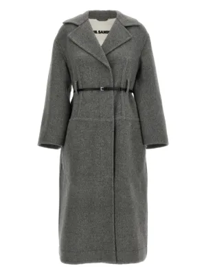 JIL SANDER(ジルサンダー) チェスターコート グレー