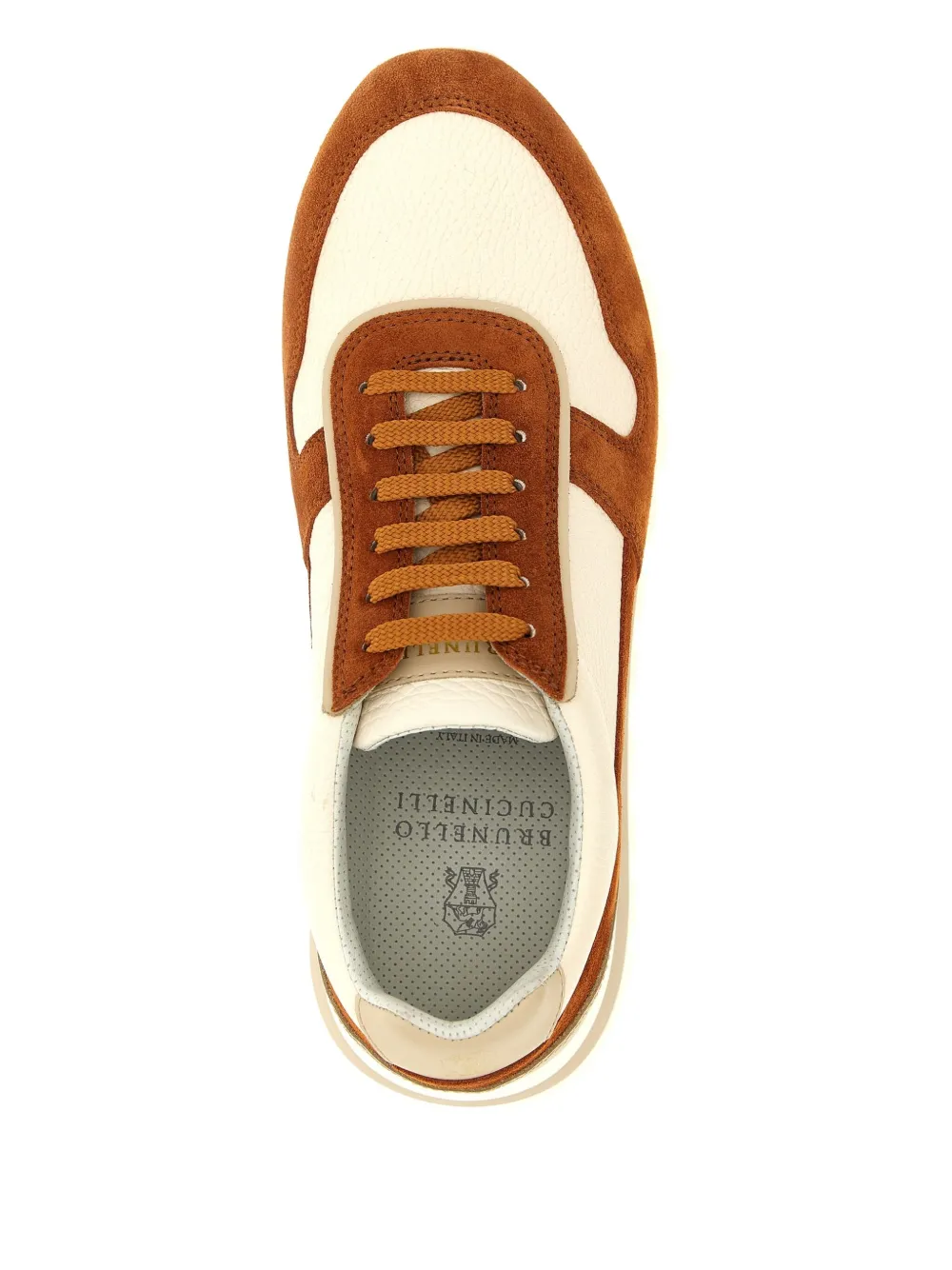 Brunello Cucinelli suede sneakers Beige