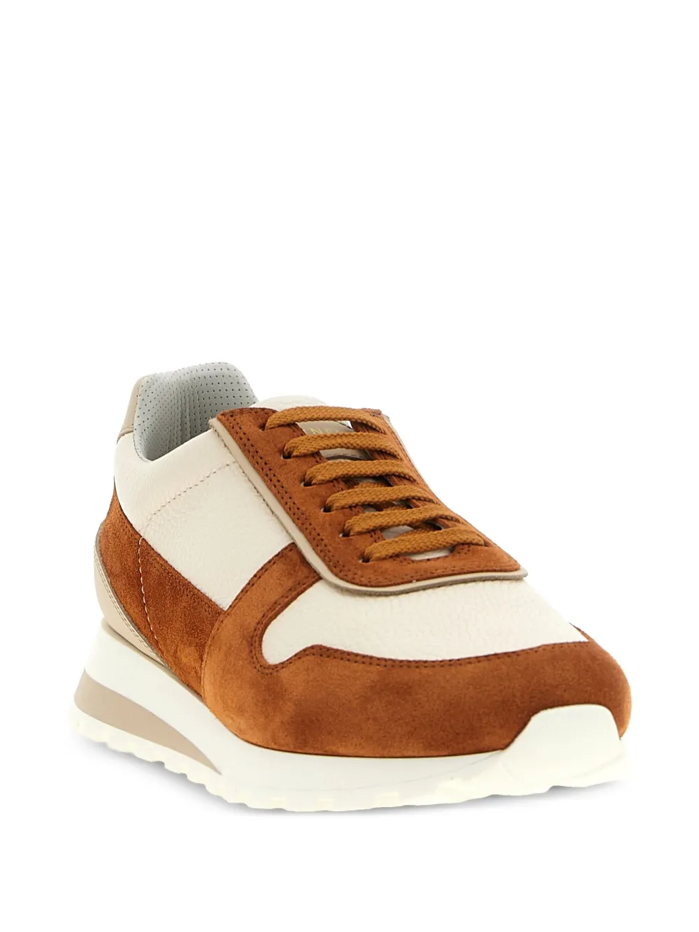 Brunello Cucinelli suede sneakers Beige